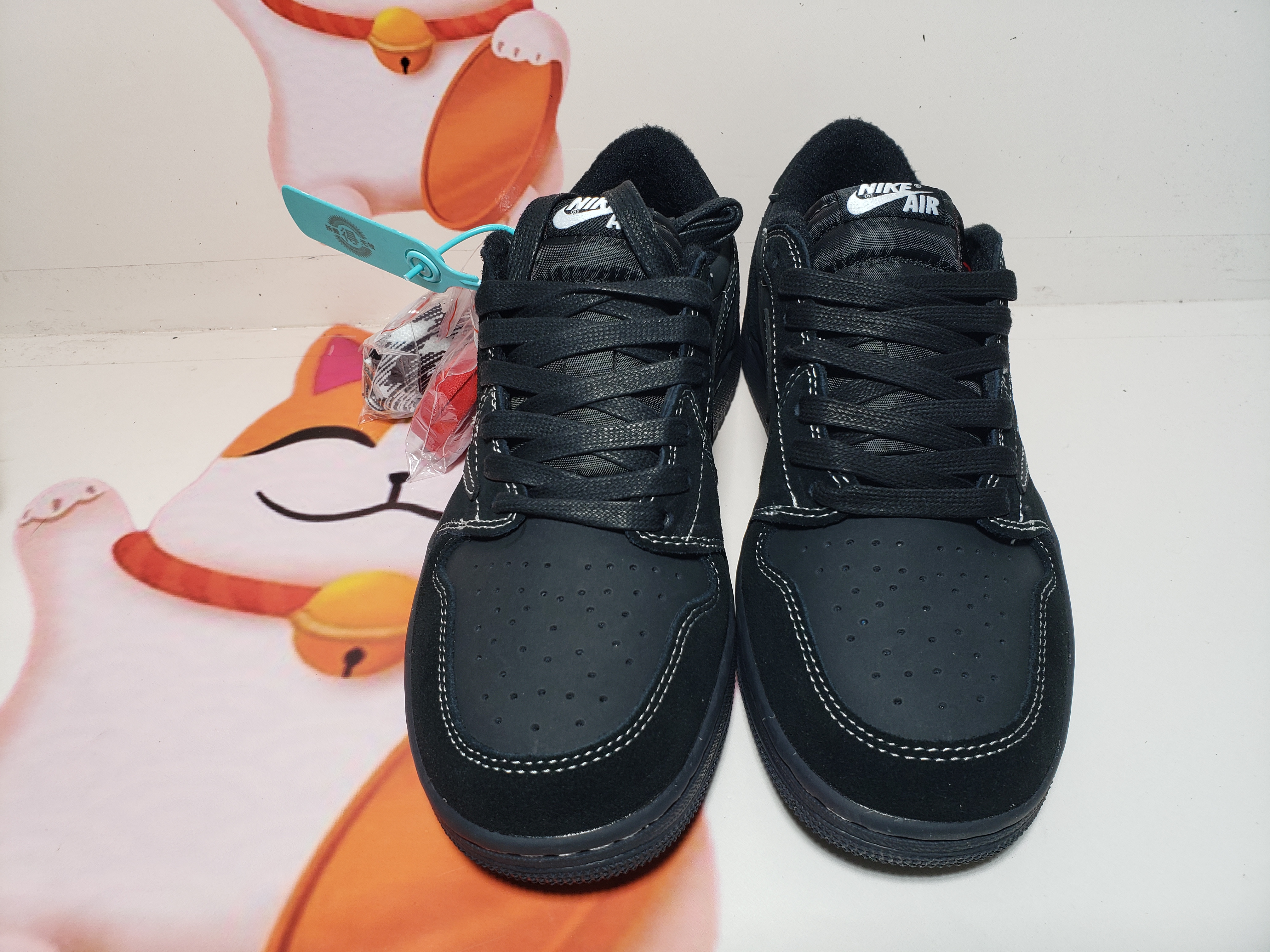  【69$ with free shipping】   Jordan 1 Retro Low OG SP Travis Scott Black Phantom,DM7866-001