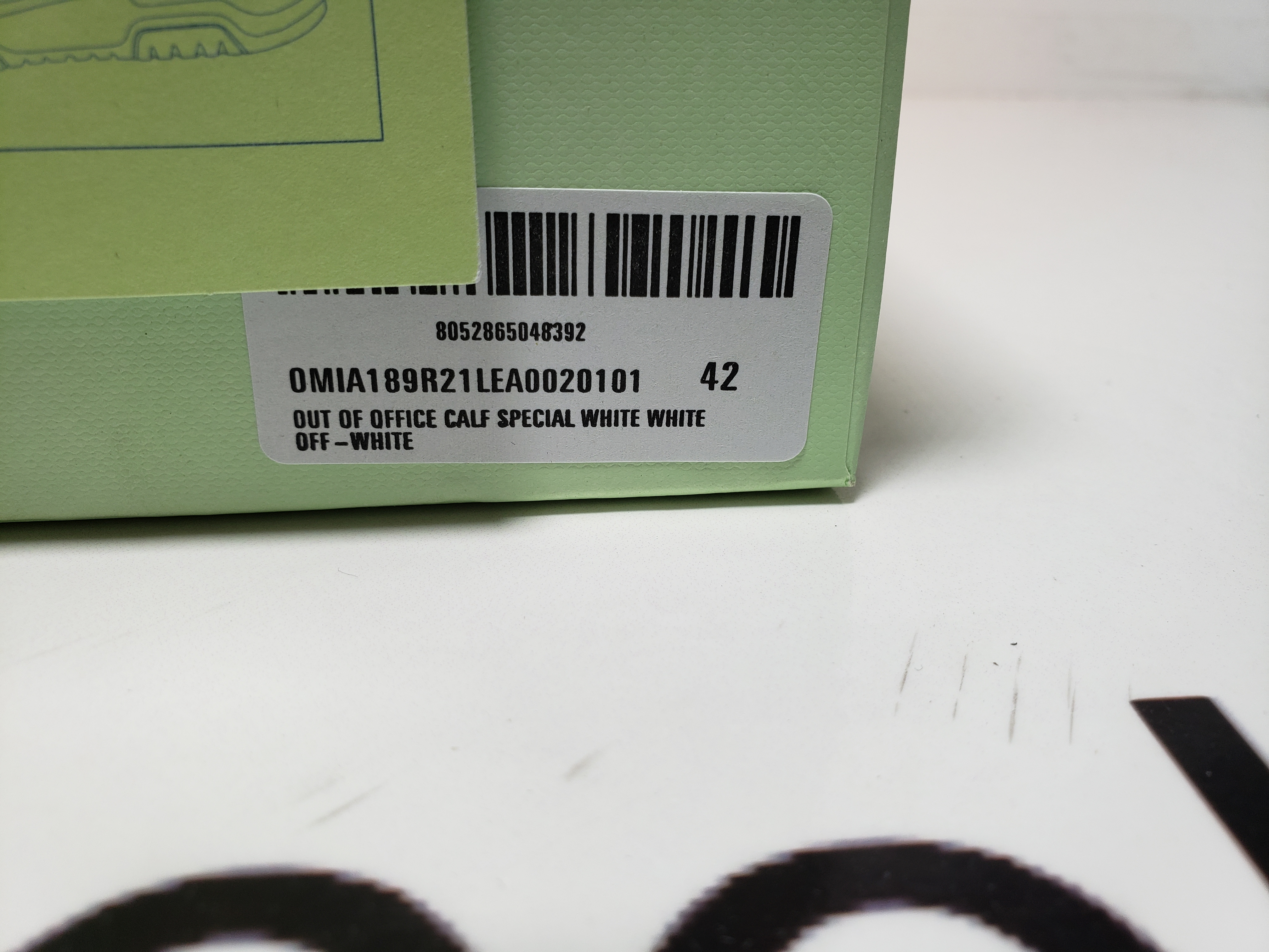 PKGoden  OFF-WHITE Out Of Office Cloud Whit OMIA189R2 1LEA00 20101