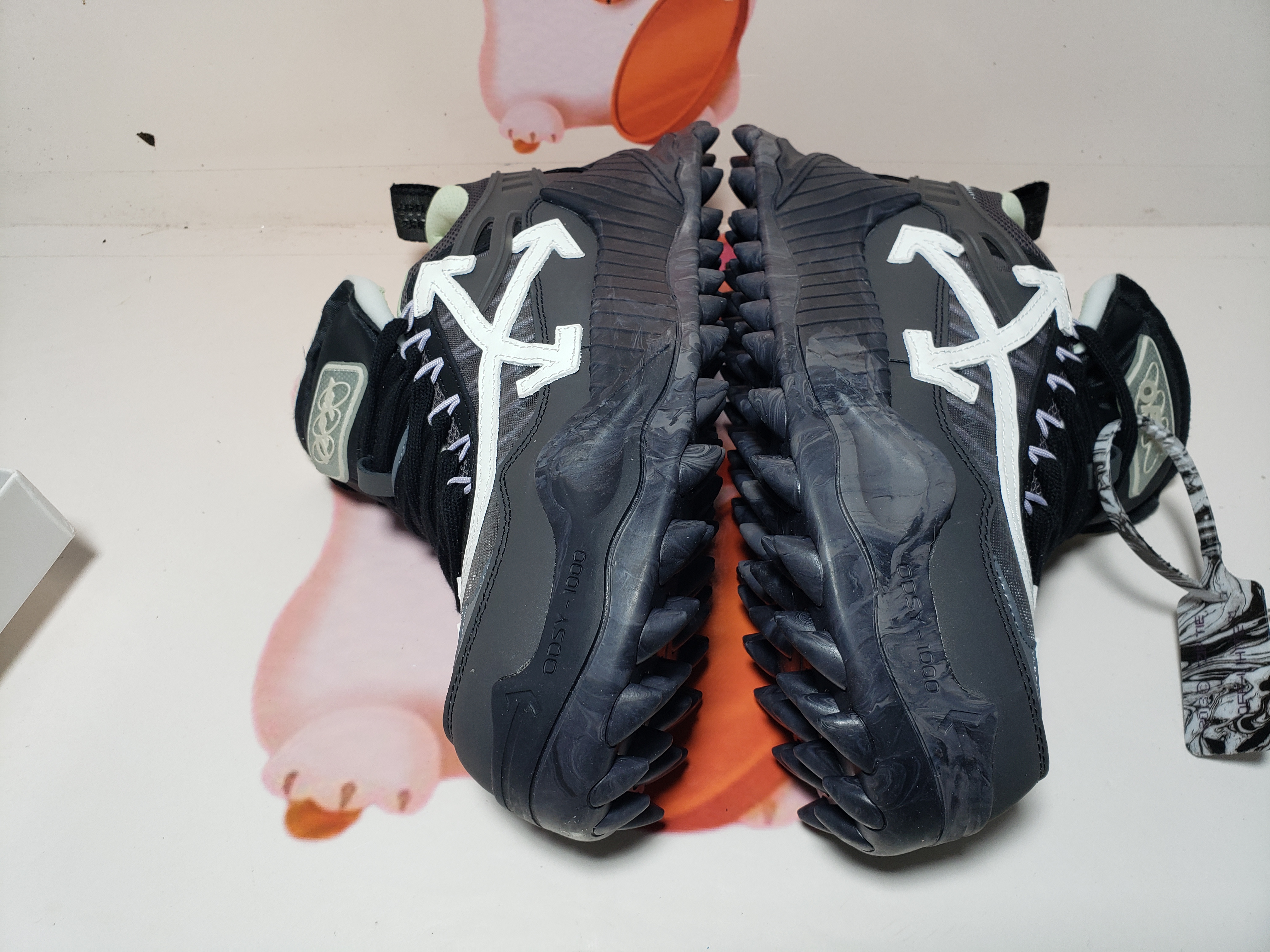 PKGoden OFF-WHITE Out Of Deep gray white OMIA139C 99FAB00 20701