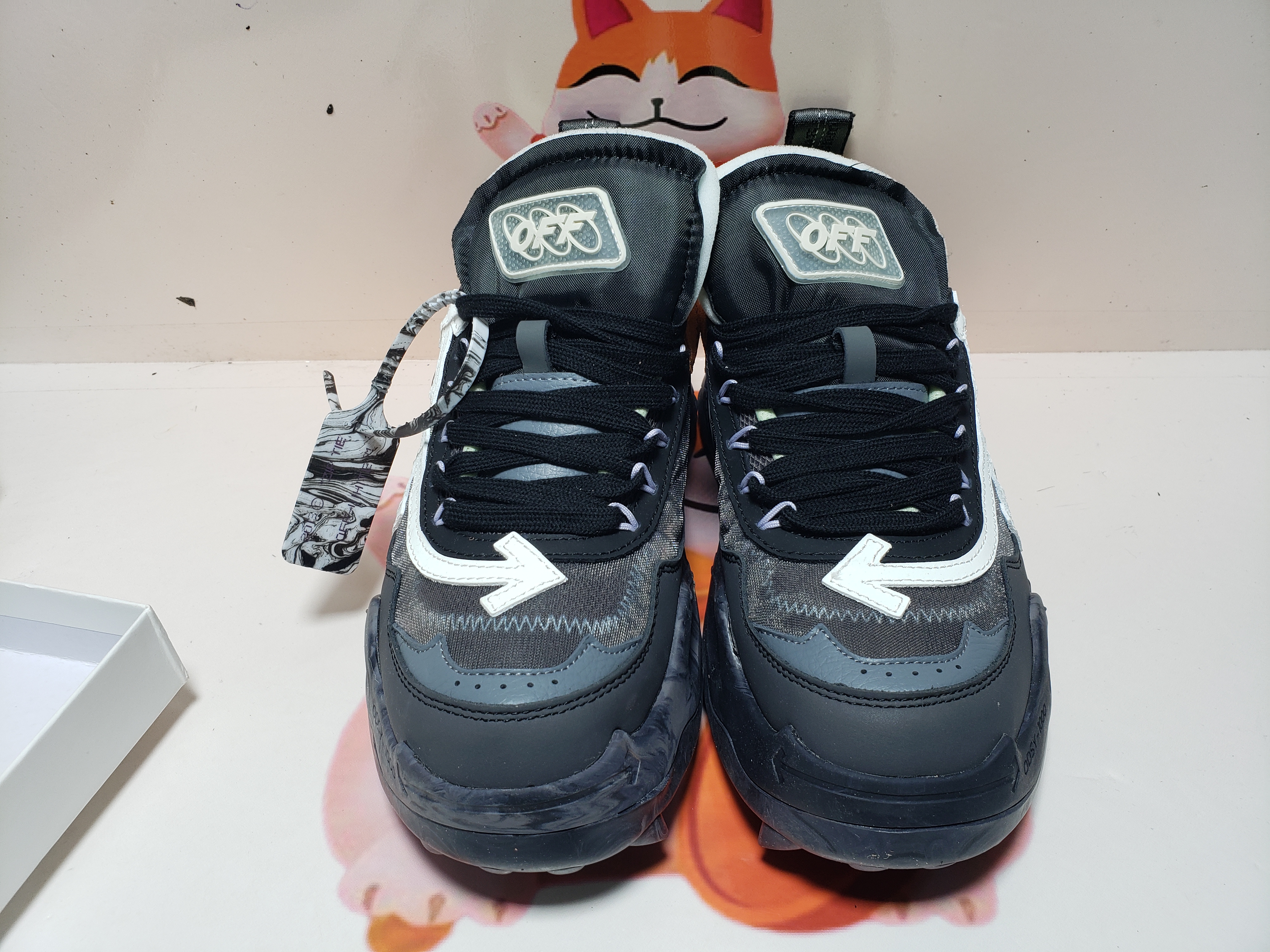 PKGoden OFF-WHITE Out Of Deep gray white OMIA139C 99FAB00 20701