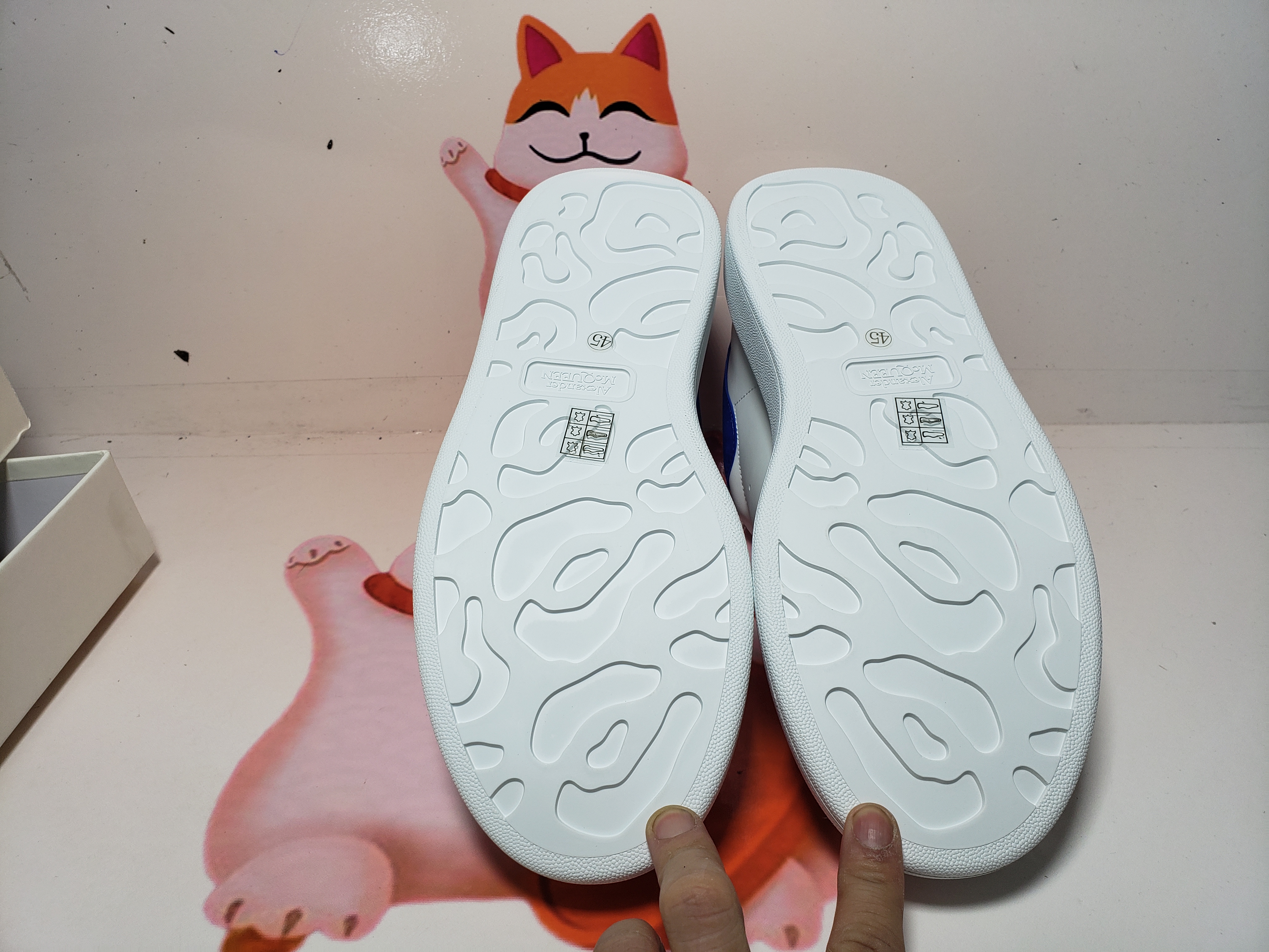 PKGoden Alexander McQueen Sneaker Deep Dlue Velvet