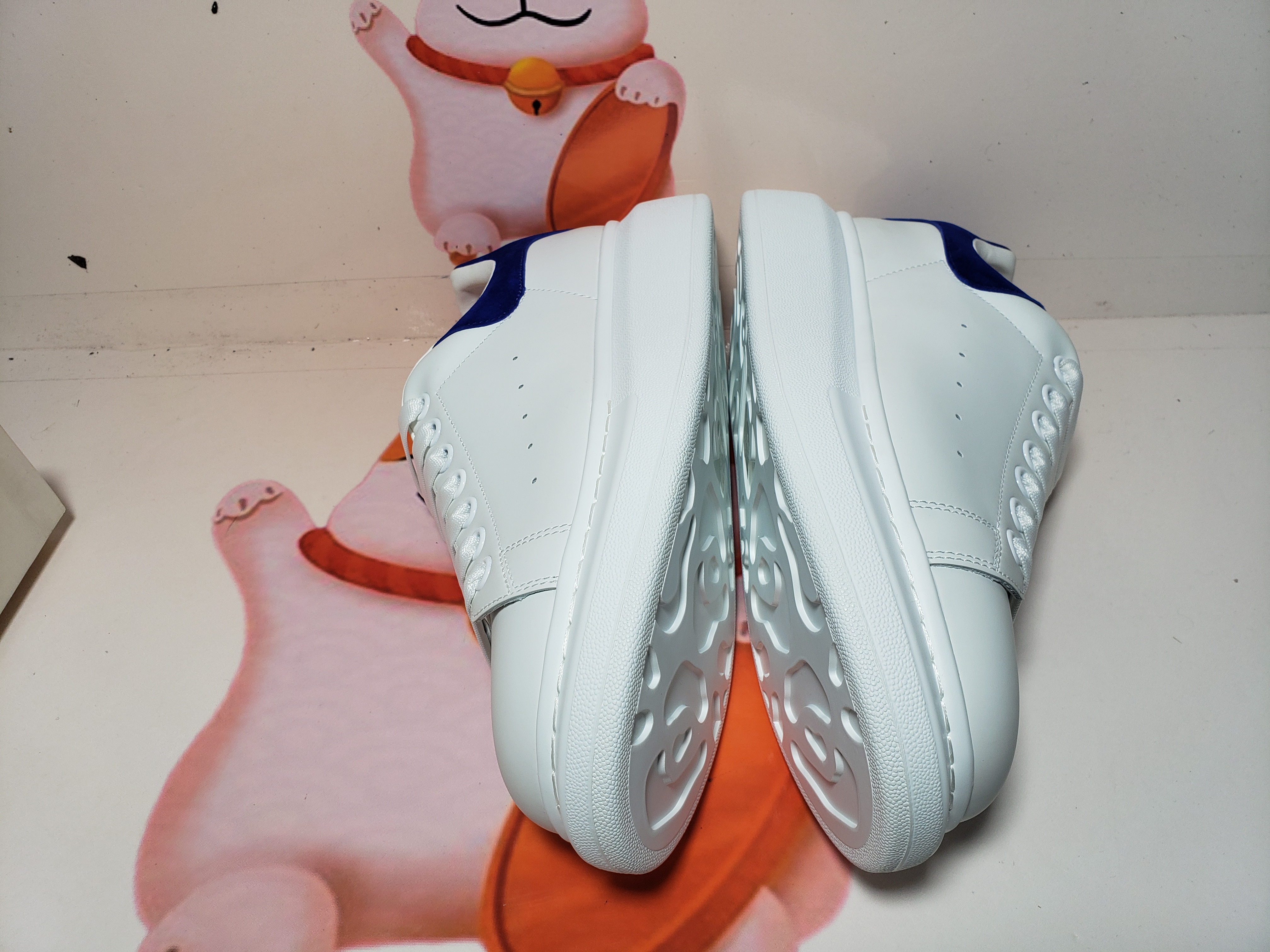 PKGoden Alexander McQueen Sneaker Deep Dlue Velvet