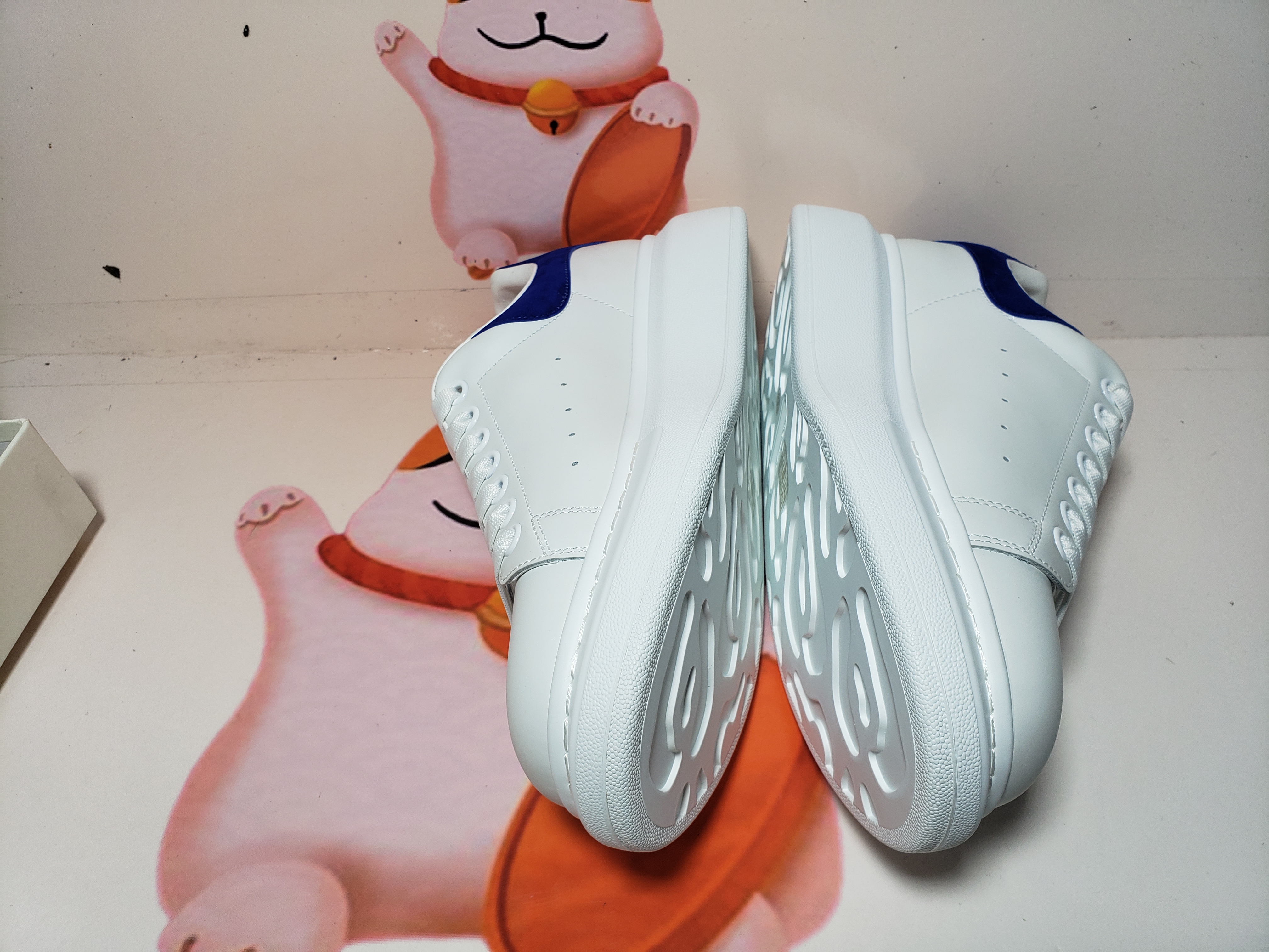 PKGoden Alexander McQueen Sneaker Deep Dlue Velvet