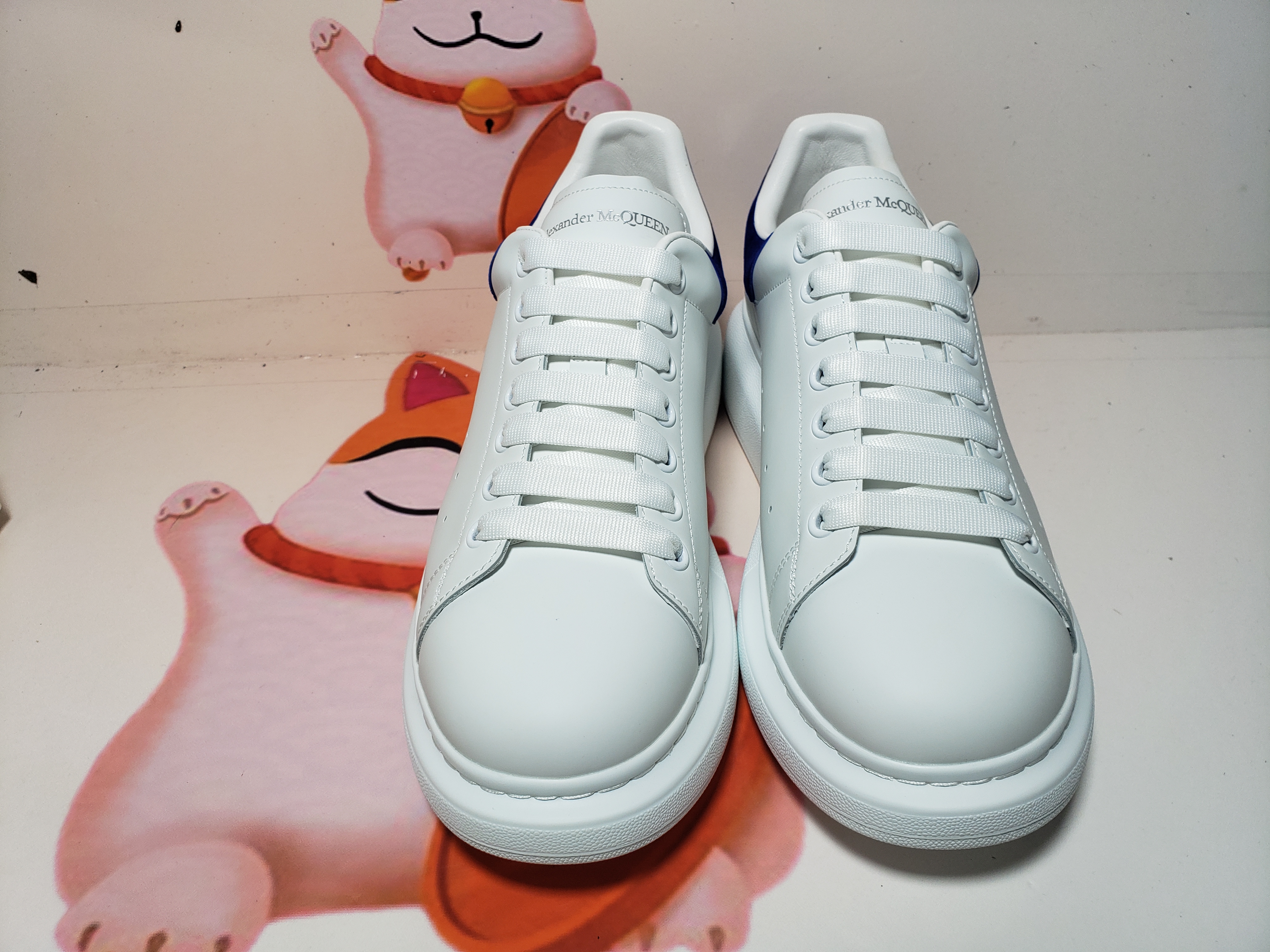 PKGoden Alexander McQueen Sneaker Deep Dlue Velvet