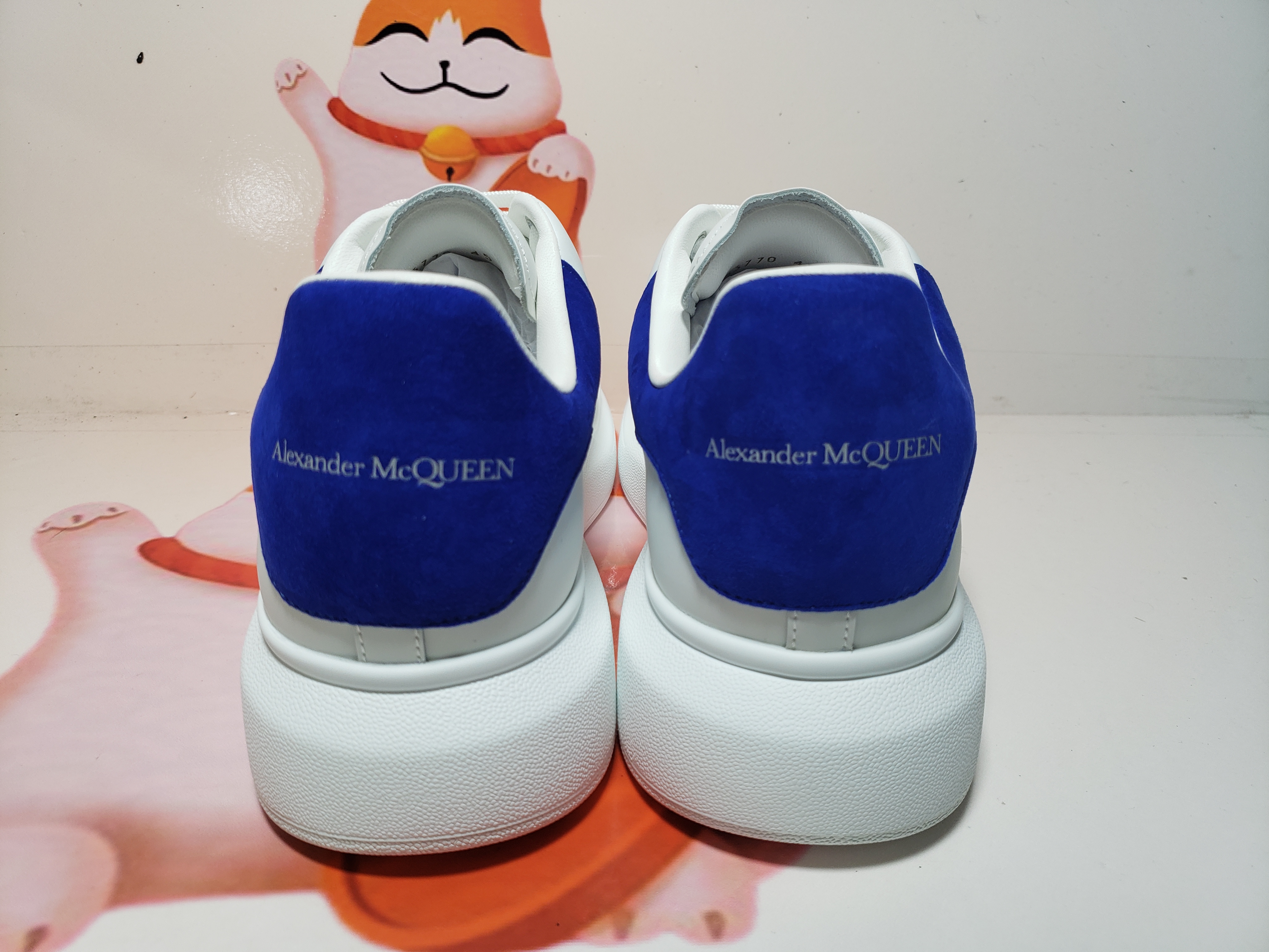 PKGoden Alexander McQueen Sneaker Deep Dlue Velvet