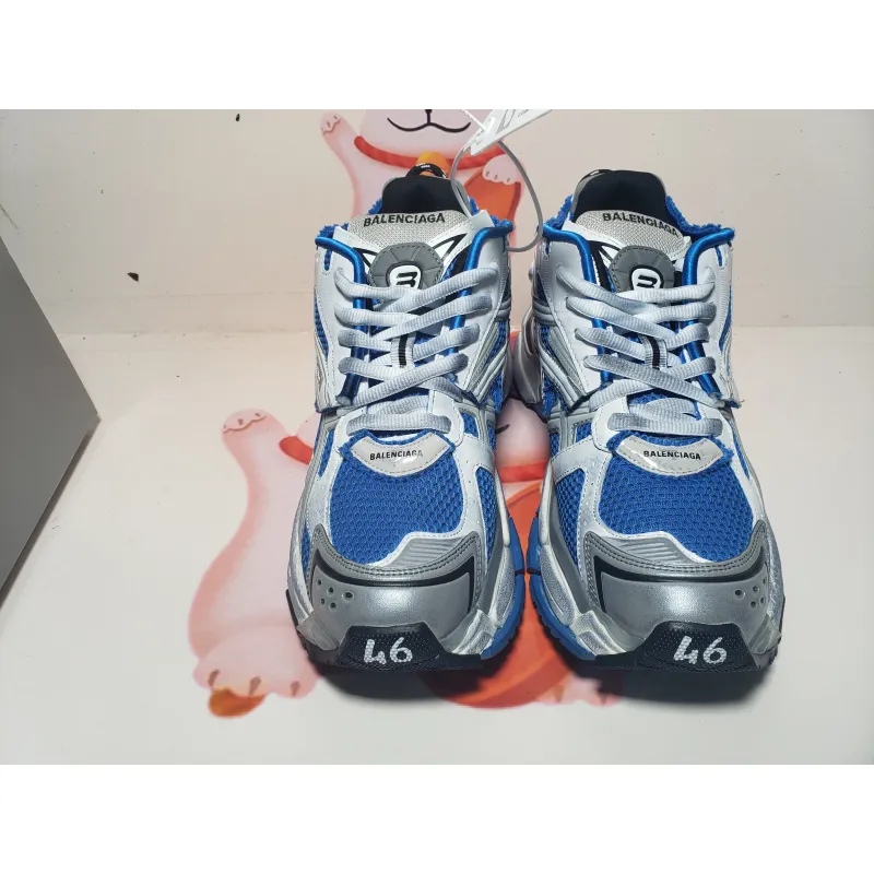 Balenciaga Runner White Blue 677403W3RB34912