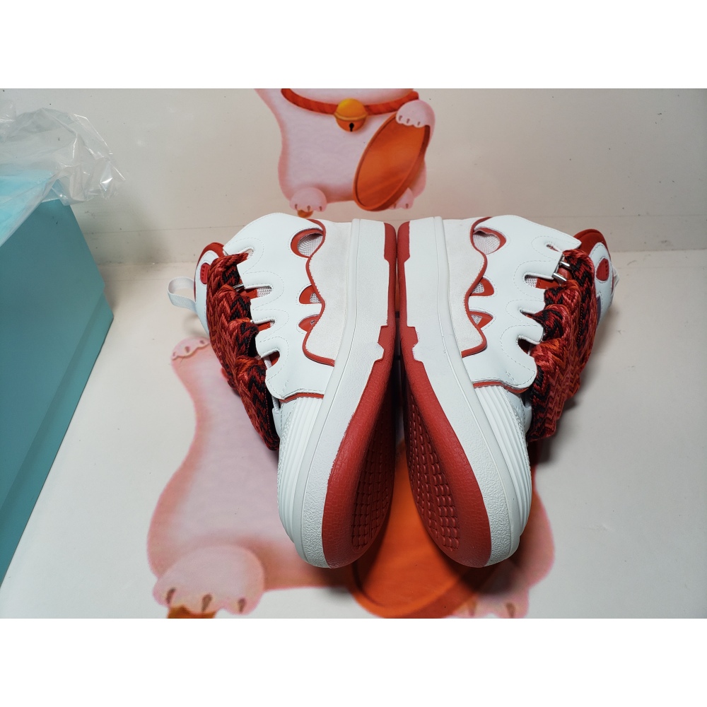LANVIN White White Red