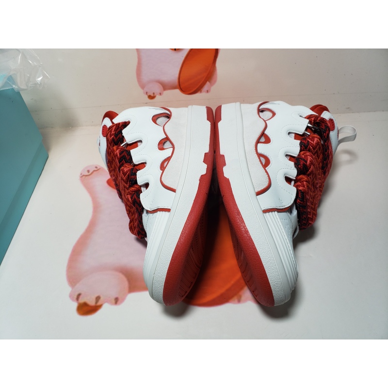LANVIN White White Red