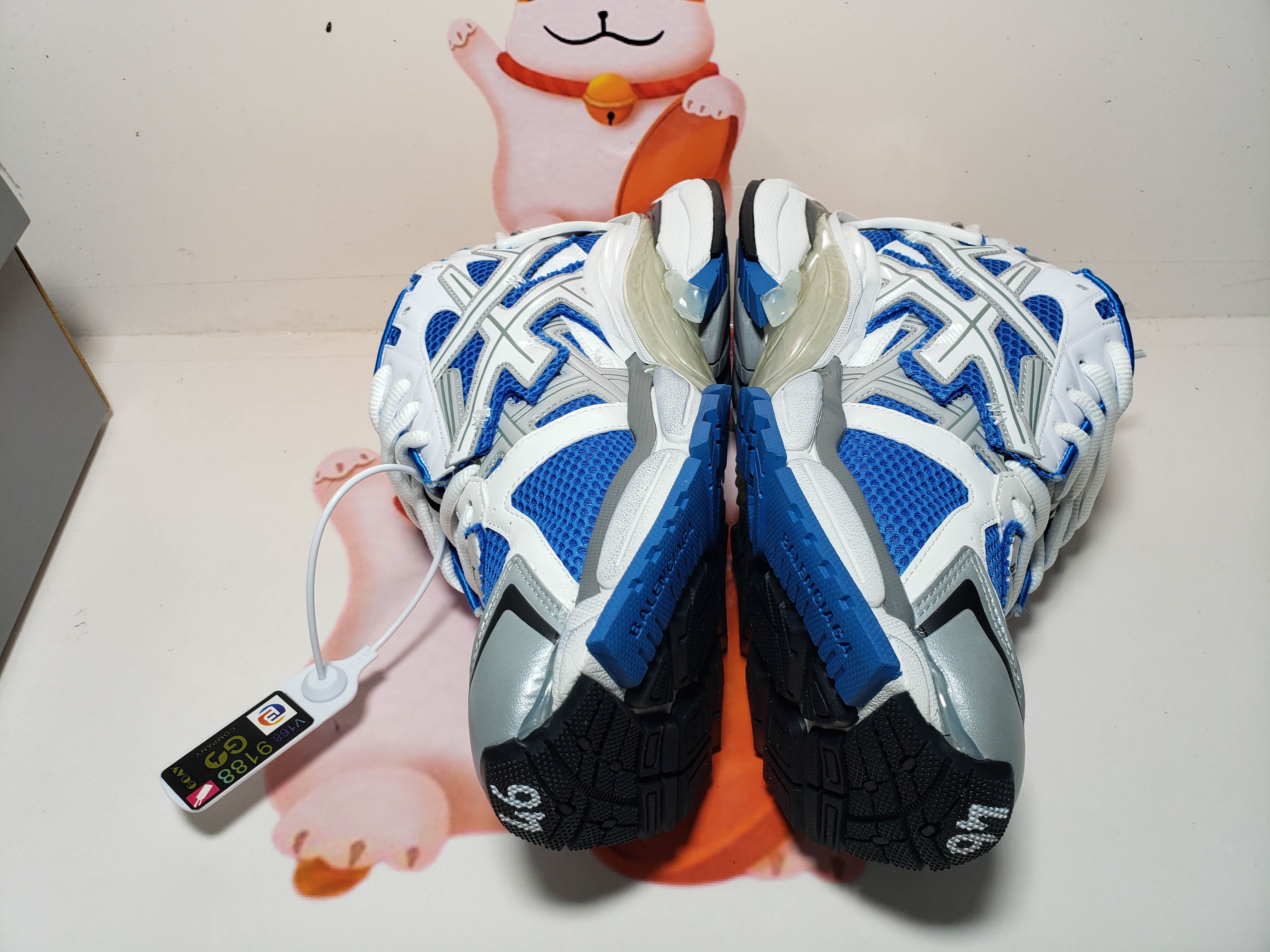 PKGoden PKGoden  Balenciaga Runner White Light Blue 677402 W3RB2 9744