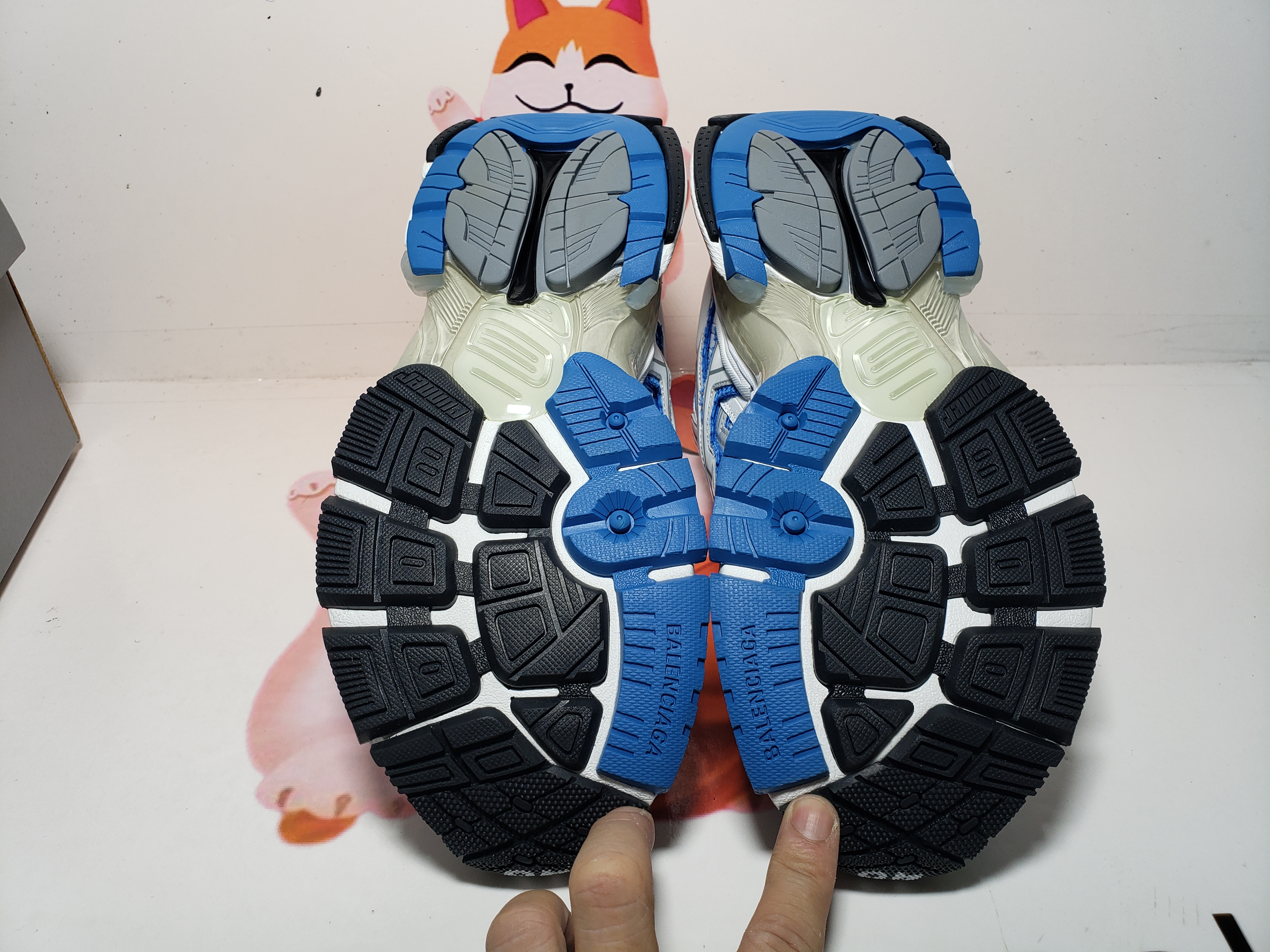 PKGoden PKGoden  Balenciaga Runner White Light Blue 677402 W3RB2 9744