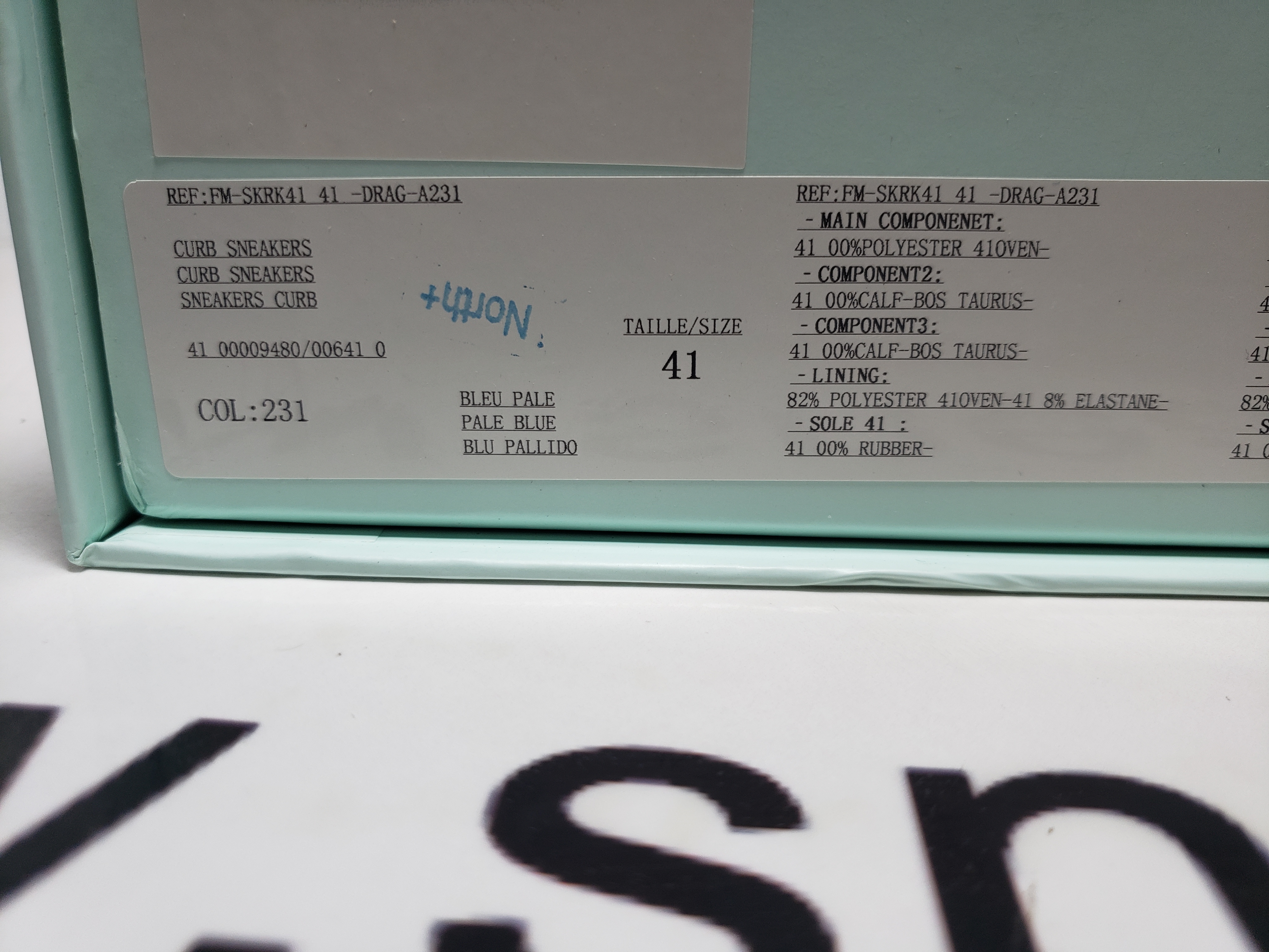 Lanvin Leather Curb Triple Black