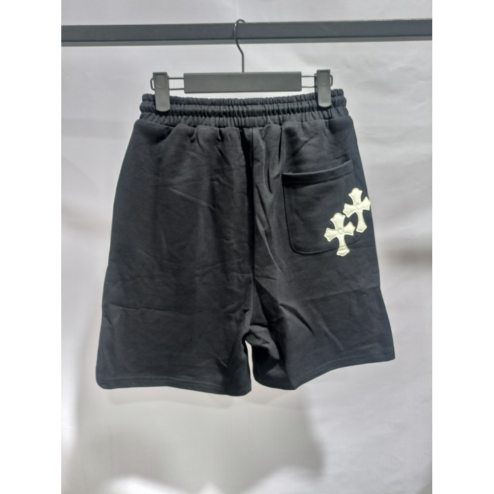 Chrome Hearts horseshoe cross Short Pants black