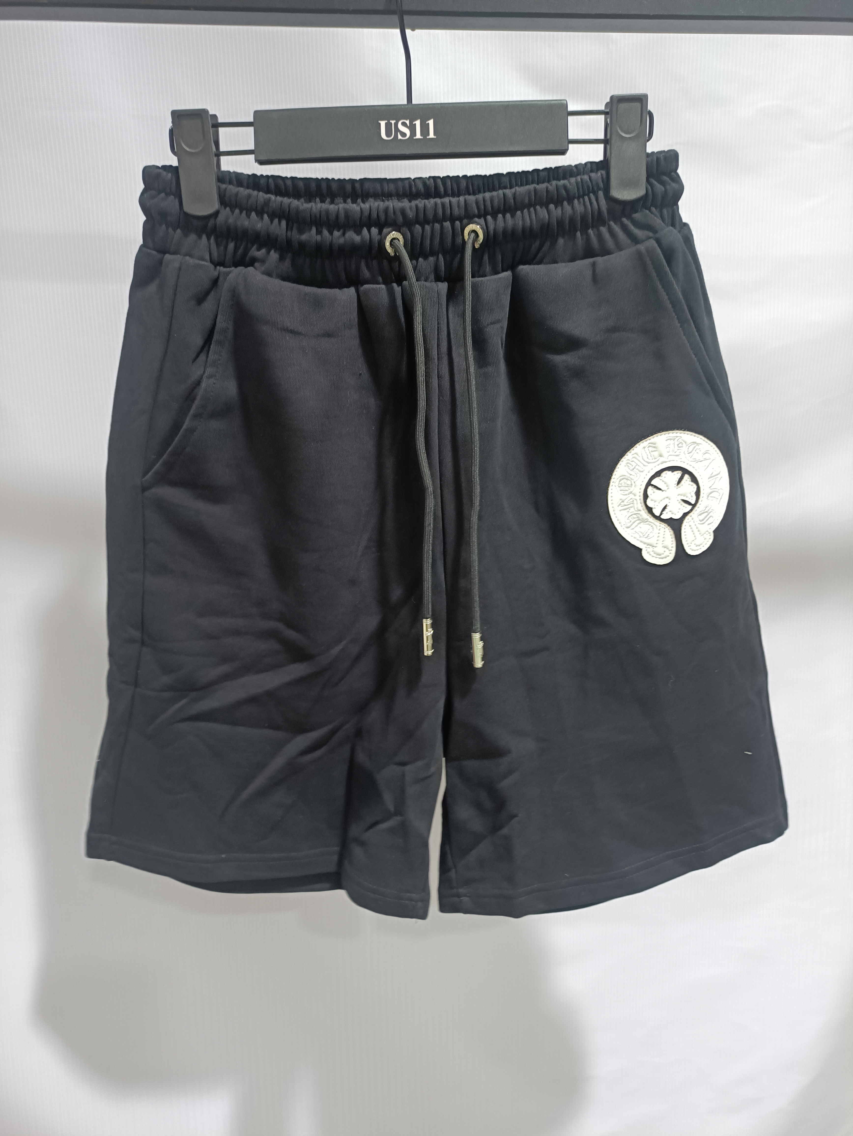Chrome Hearts horseshoe cross Short Pants black