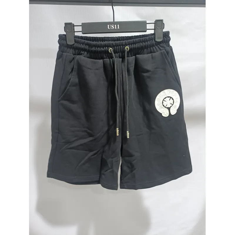 Chrome Hearts horseshoe cross Short Pants black