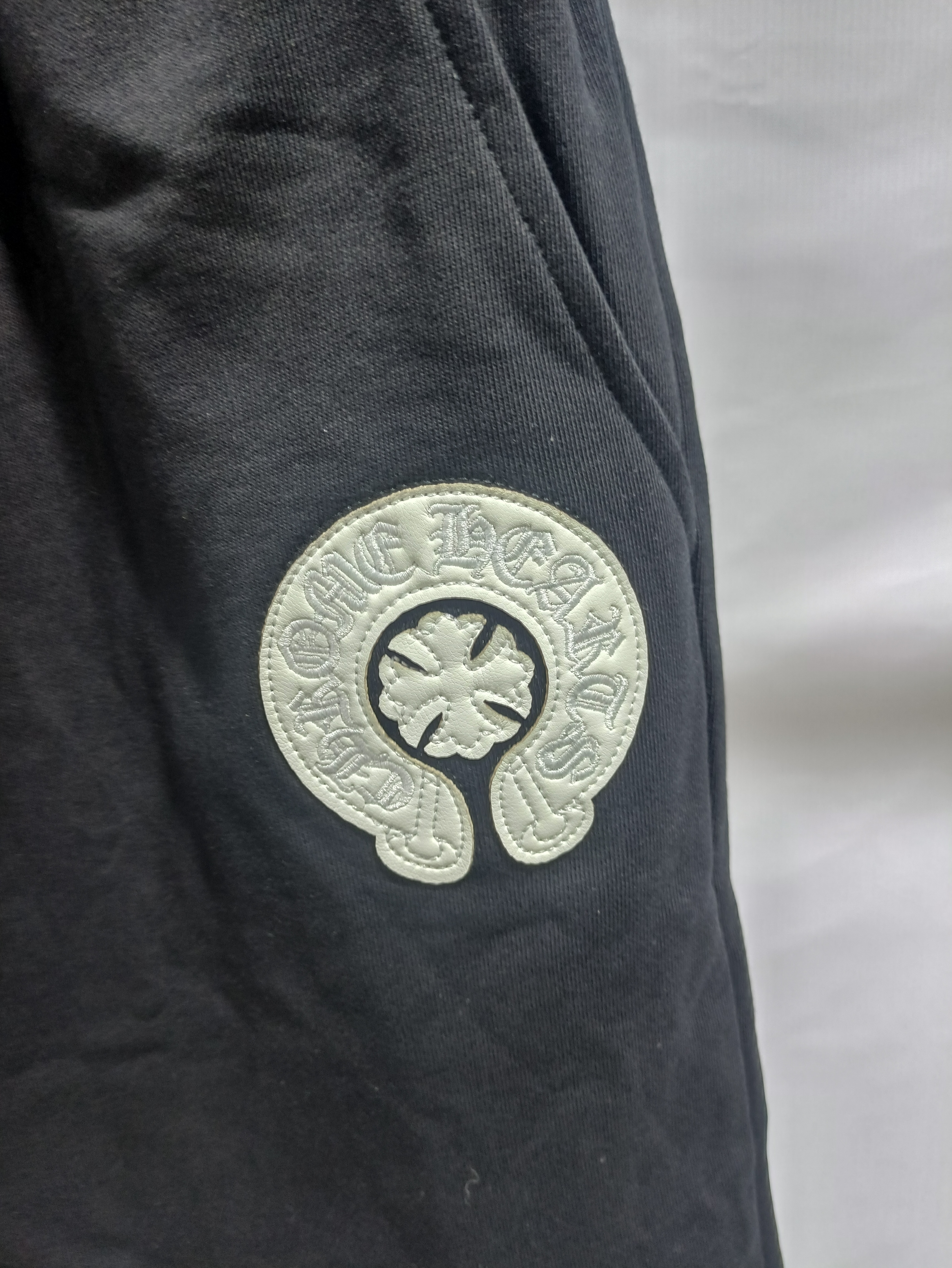 Chrome Hearts horseshoe cross Short Pants black