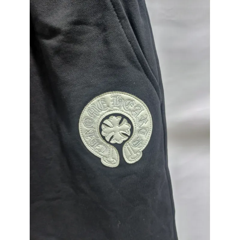 Chrome Hearts horseshoe cross Short Pants black