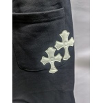 Chrome Hearts horseshoe cross Short Pants black