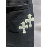 Chrome Hearts horseshoe cross Short Pants black