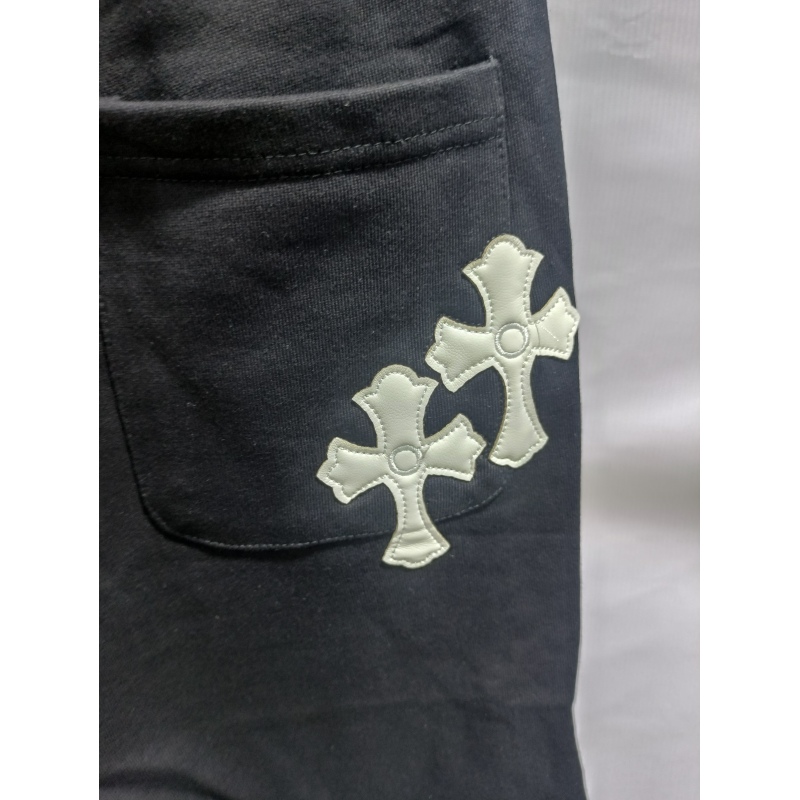 Chrome Hearts horseshoe cross Short Pants black