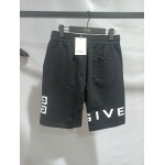 Givenchy-classic letter embroidered quarter shorts pants