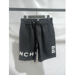 Givenchy-classic letter embroidered quarter shorts pants