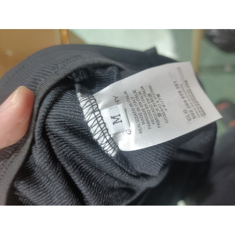 Givenchy-classic letter embroidered quarter shorts pants