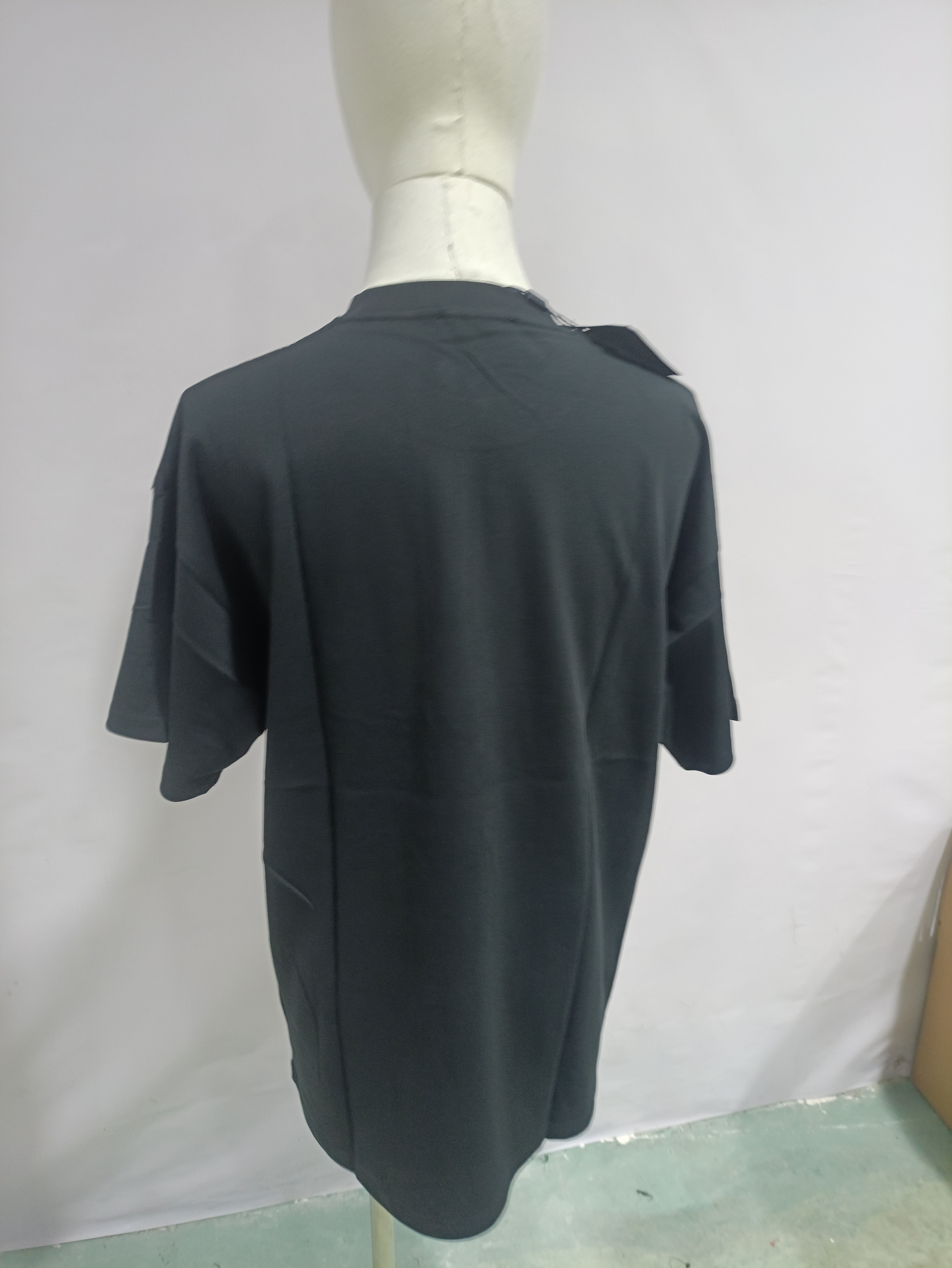 Prada collar necklace large letter short-sleeved T-shirt 1901 T-Shirts