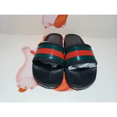 Gucci Web Slide Sandal Black 02