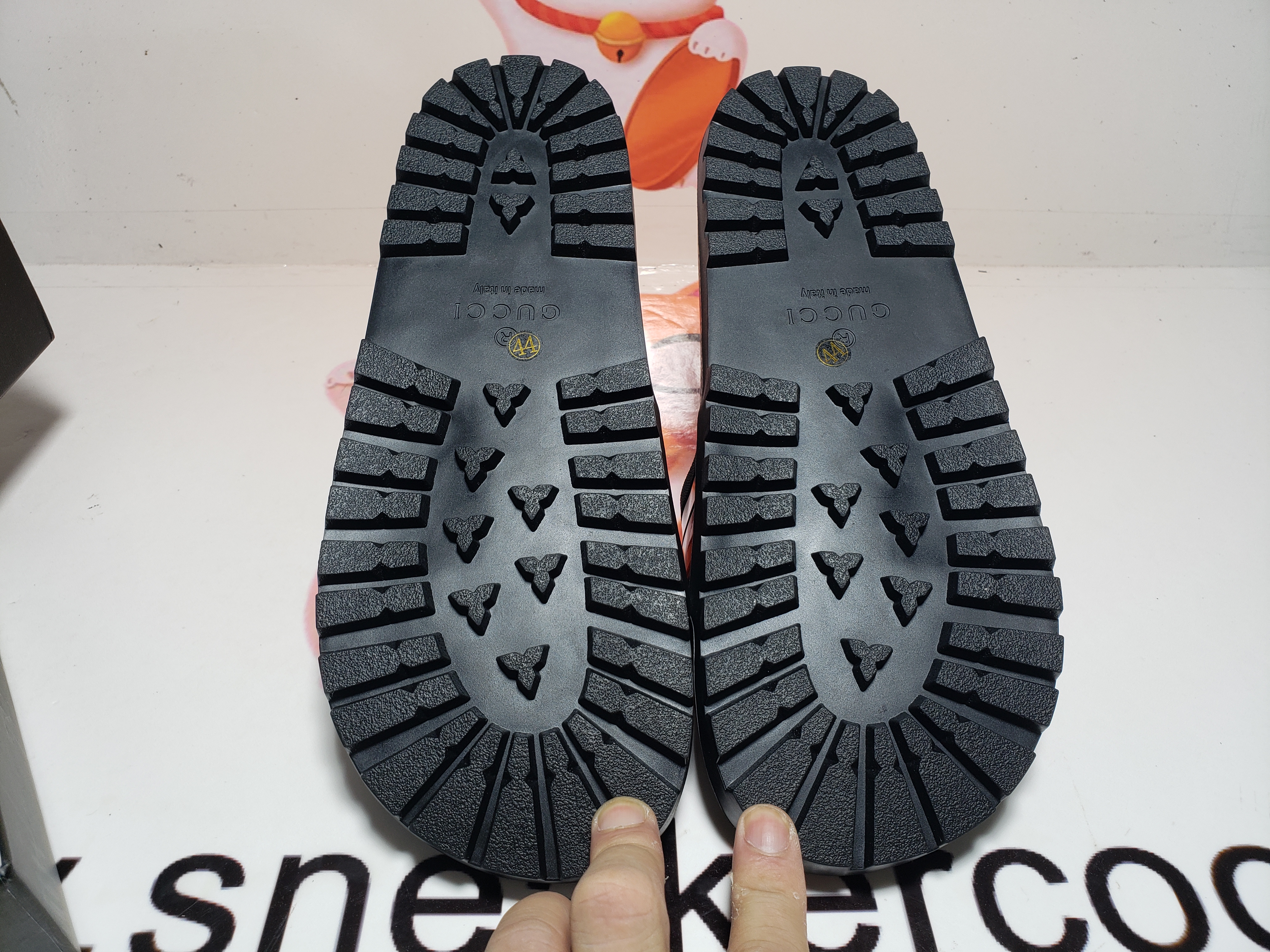 Gucci Web Slide Sandal Black