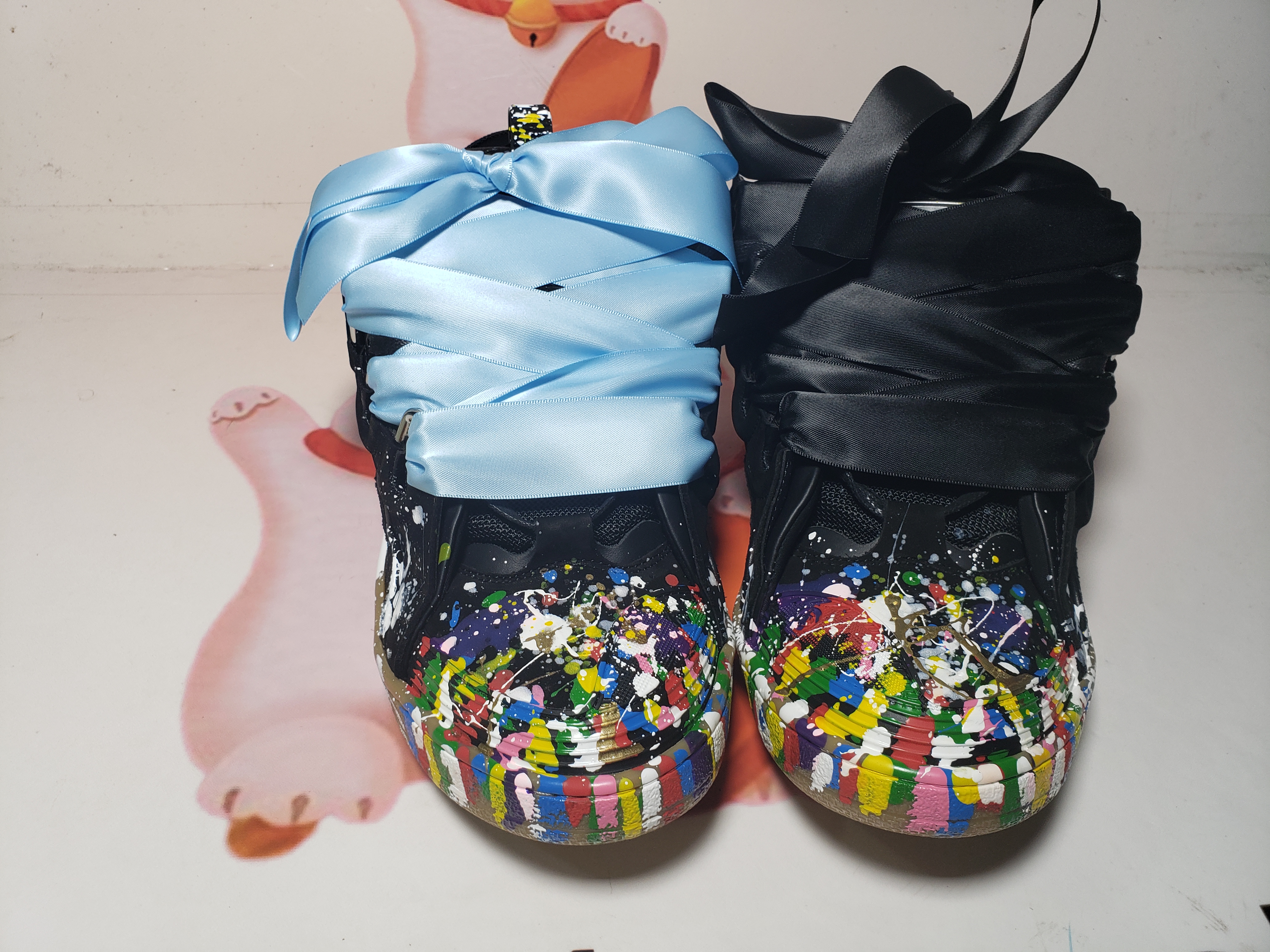 Lanvin Leather Curb Gallery Dept. Black Multi