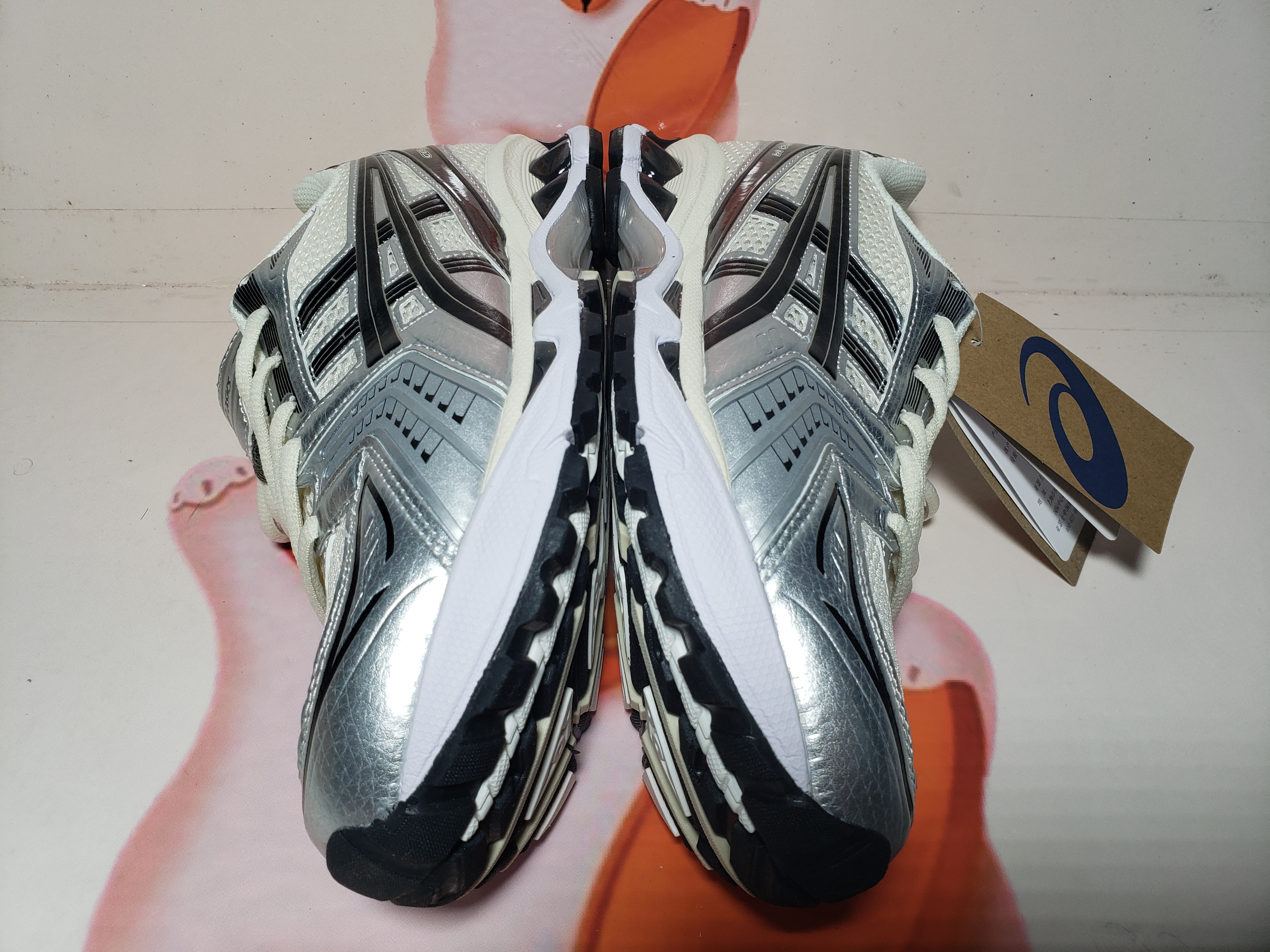 PKGoden ASICS Gel-Kayano 14 Cream Black Metallic Plum, 1201A019-108