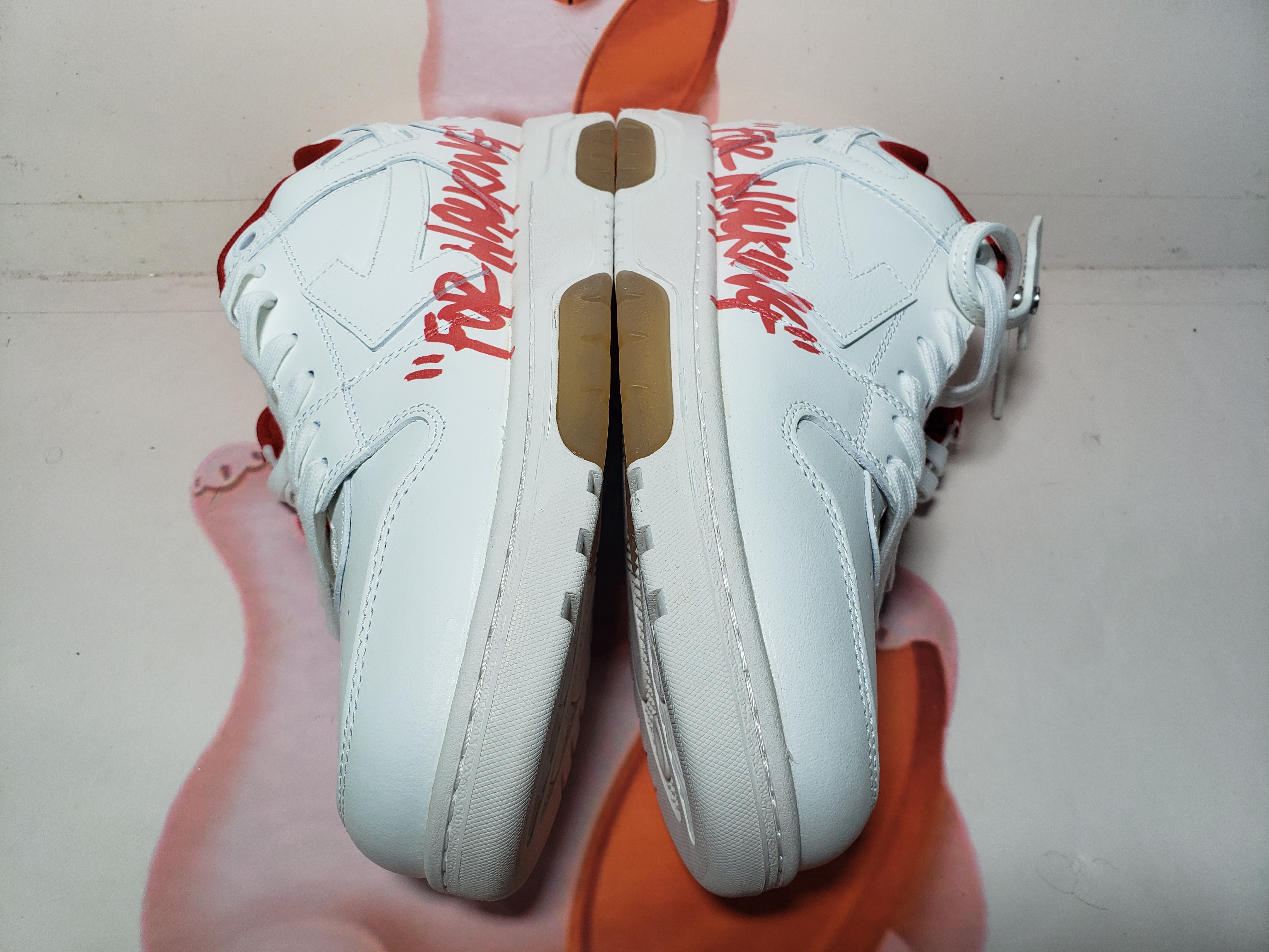 PKGoden OFF-WHITE Out Of Office Rice White OMIA189 C99LEA00 30125