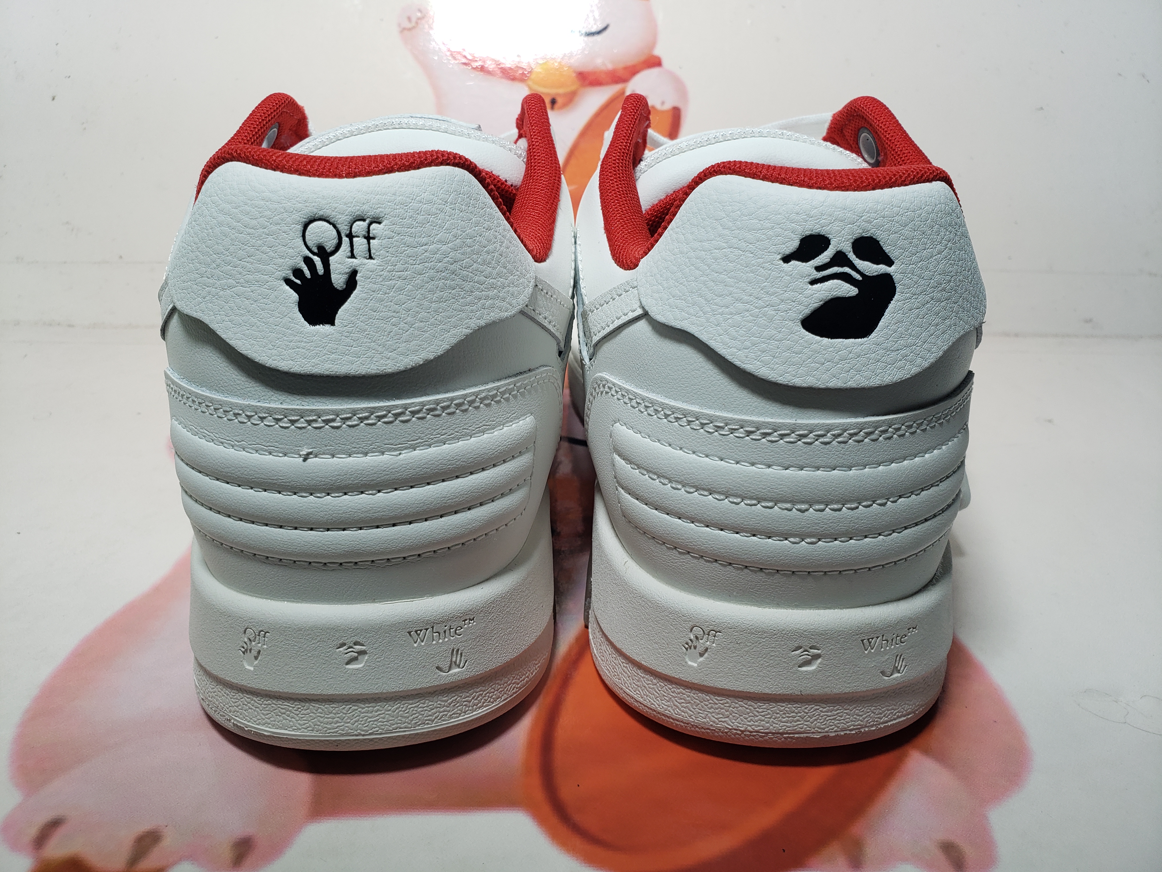 PKGoden OFF-WHITE Out Of Office Rice White OMIA189 C99LEA00 30125