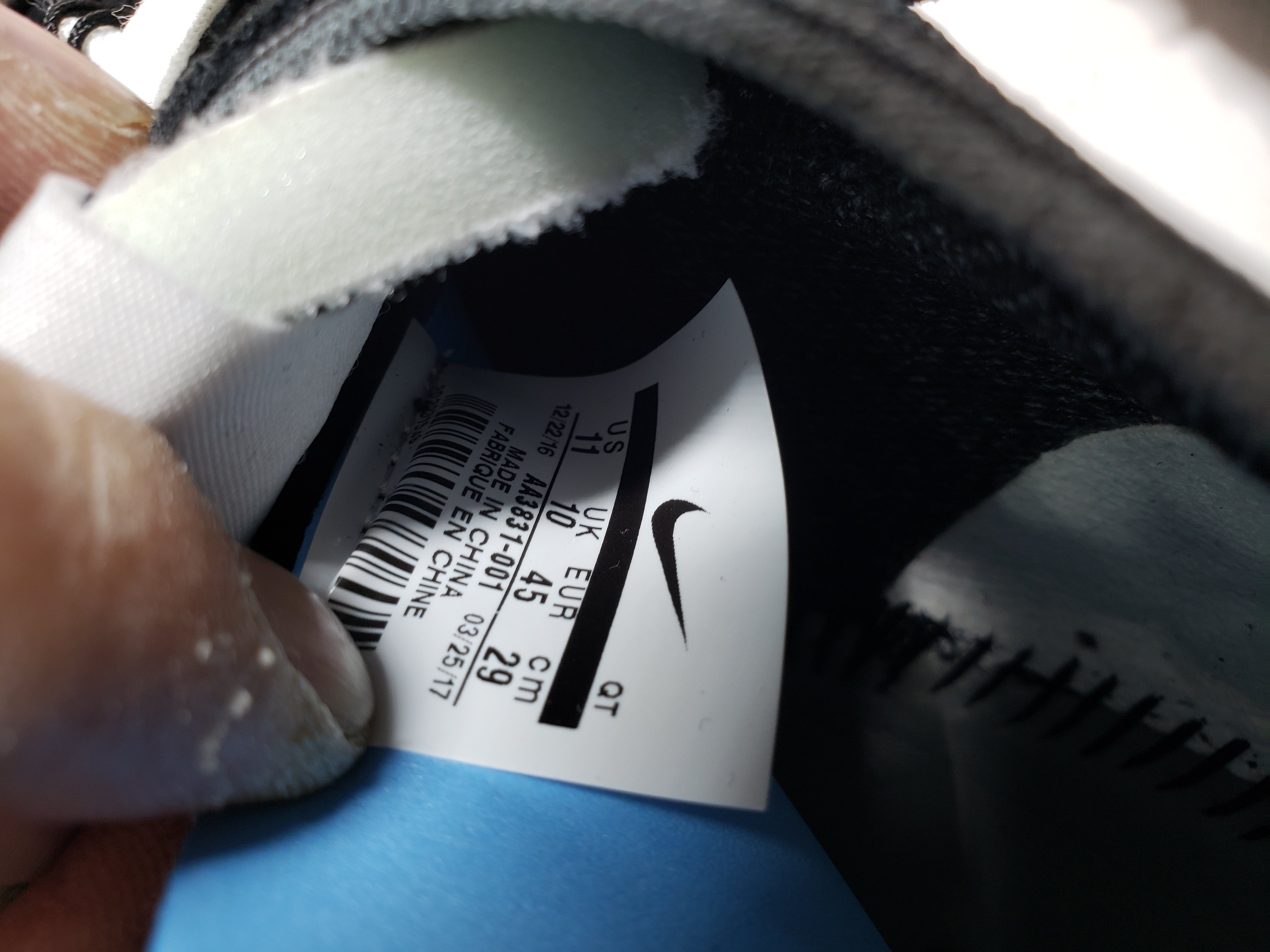 OG Air VaporMax Off-White All Black