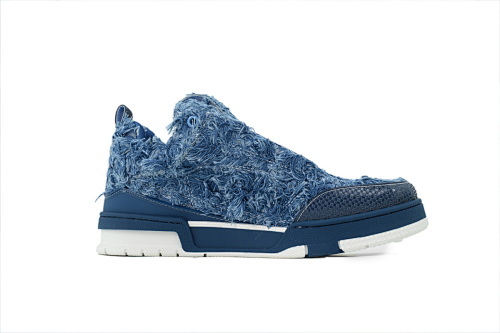 Louis Vuitton LV Skate Plum Blossom Diamond Blue SK8