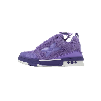 Louis Vuitton LV Skate Plum Blossom Drilling Purple SK8 01