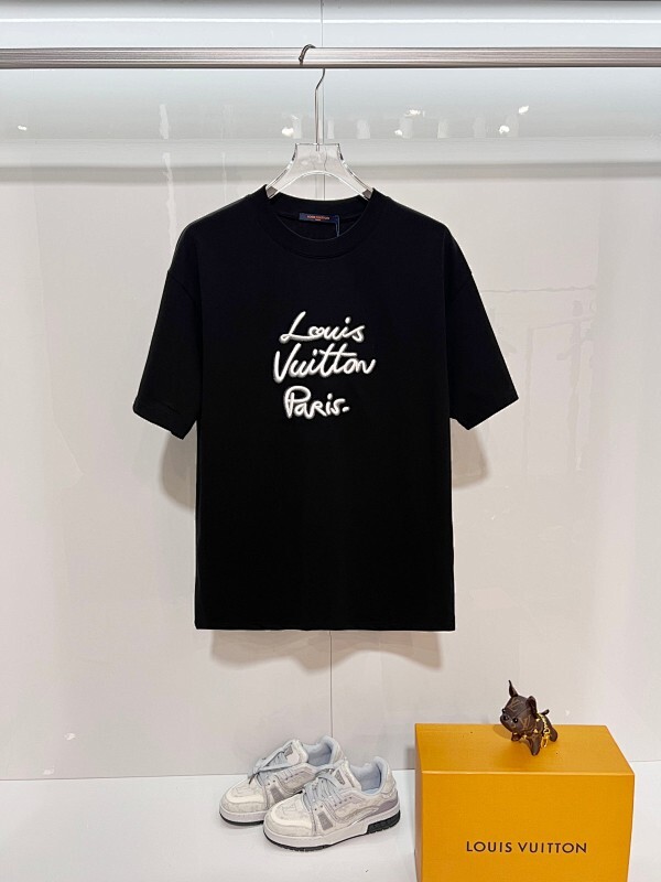 Louis Vuitton T-Shirt Black/White H1403