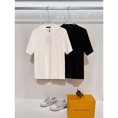 Louis Vuitton T-Shirt Black/White H1404 01