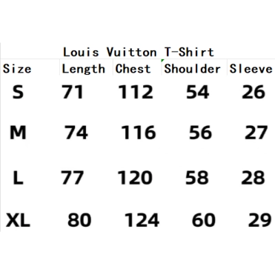 Louis Vuitton T-Shirt Black/White H1404 02
