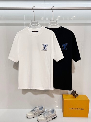 Louis Vuitton T-Shirt Black/White H1405