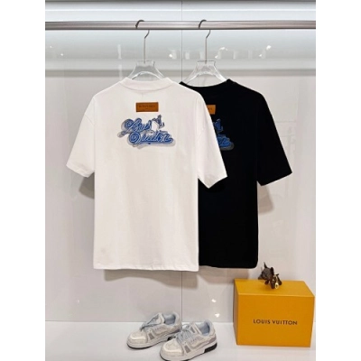 Louis Vuitton T-Shirt Black/White H1405 02