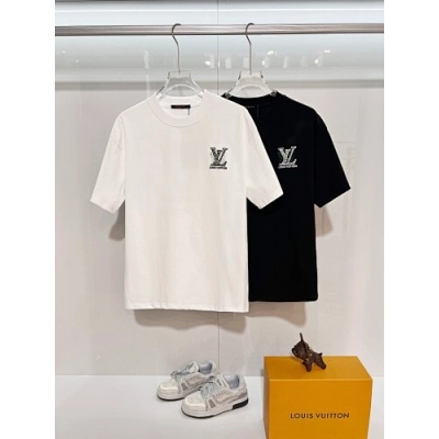 Louis Vuitton T-Shirt Black/White H1410 02