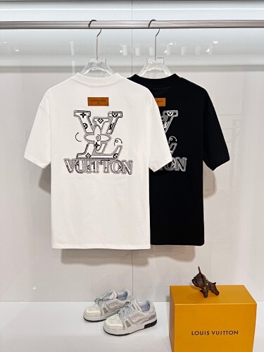 Louis Vuitton T-Shirt Black/White H1411
