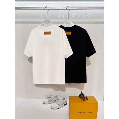 Louis Vuitton T-Shirt Black/White H1412 02