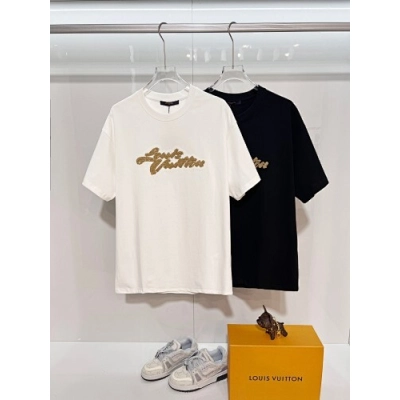 Louis Vuitton T-Shirt Black/White H1413 01