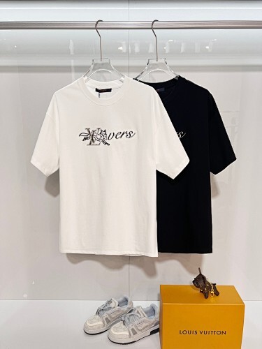 Louis Vuitton T-Shirt Black/White H1414