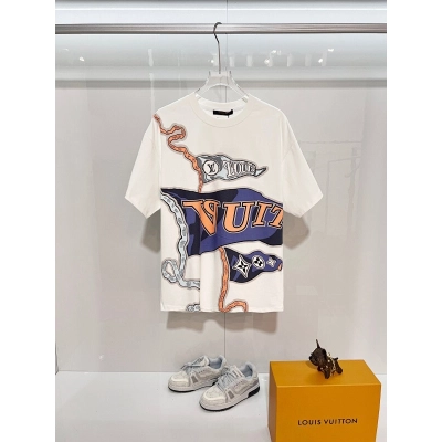 Louis Vuitton T-Shirt White H1415 01