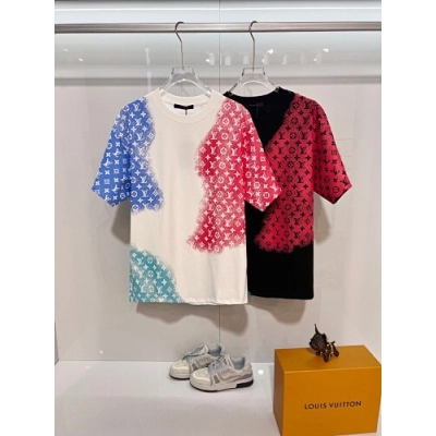 Louis Vuitton T-Shirt Black/White H1501 02