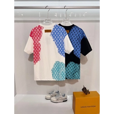 Louis Vuitton T-Shirt Black/White H1501 01