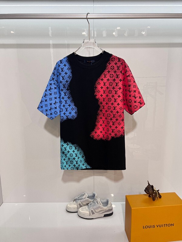 Louis Vuitton T-Shirt Black/White H1501